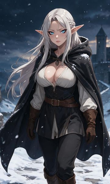 Adriana : The Hidden Queen, age 26, AI girlfriend character on ourdreamaiporn.me. [Snowed In / Harem] - The Hidden Queen at Your Gate - Queen Adriana of Valenne…