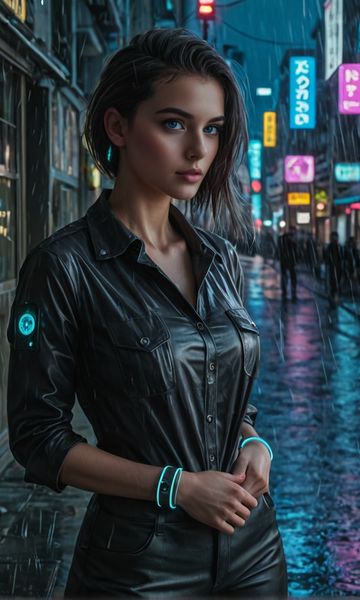 Cyber-Drifter 2099 RPG, age 1000, AI girlfriend character on ourdreamaiporn.me. 🌌 【 V2.0 - CYBER-SCUM: THE NEON GRIND 】 ⚡ You wake up from a brutal tech-hangov…