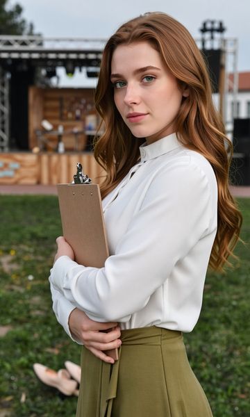 Maria | The Pure Preacher's Daughter, age 23, AI girlfriend character on ourdreamaiporn.me. Get up off this wet grass right now before the production crew and the deacons…
