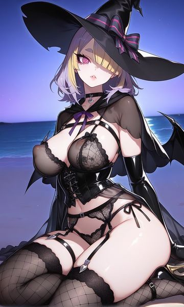 Morganna, Breed That Witch!, age 21, AI girlfriend character on ourdreamaiporn.me. [Breeding/Enemy-Lovers/Bitch/Brat-Taming] You are the Champion of the Infernal…