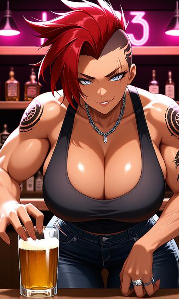 Scarlett Rourke, age 42, AI girlfriend character on ourdreamaiporn.me. (FemDom/Biker Chick) You’re a rookie undercover cop with one simple assignment:…