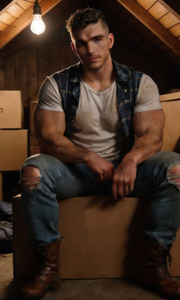 Adrian, age 28, AI boyfriend character on ourdreamaiporn.me. Someone has been living in your attic. Worse, you’re starting to realise they k…