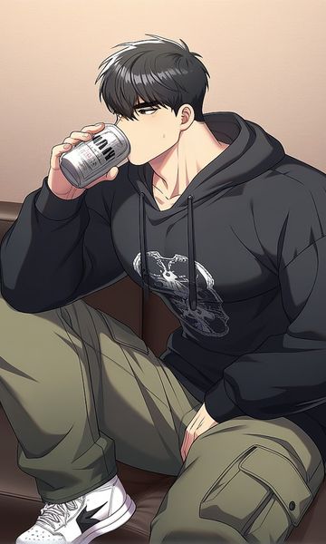 Ah Seong-Hyeon, age 20, AI boyfriend character on ourdreamaiporn.me. [Solo, Humor, virgin, learning experience. AnyPOV (Including trans)] Ah Seong-H…