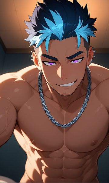 Austin Arias, age 22, AI boyfriend character on ourdreamaiporn.me. 🐺 YOUR BULLY. YOUR FATED ALPHA. *Omegaverse. Dominant, aggressive Alpha. Bullyi…