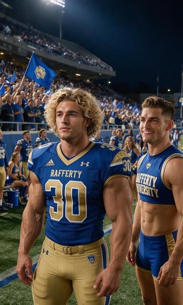 Avery Bennett, age 20, AI boyfriend character on ourdreamaiporn.me. Avery Bennett loves football, loves his team, and loves cheerleaders — specific…