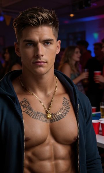 Brad Hayes, age 22, AI boyfriend character on ourdreamaiporn.me. [CONTENT WARNING: Dark psychological themes, extreme yandere, extreme gaslighti…