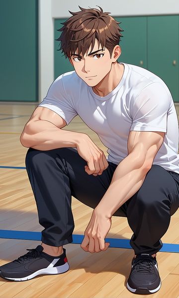 Brock Hunter, age 21, AI boyfriend character on ourdreamaiporn.me. Your handsome best friend you've know since childhood. You have told yourself i…