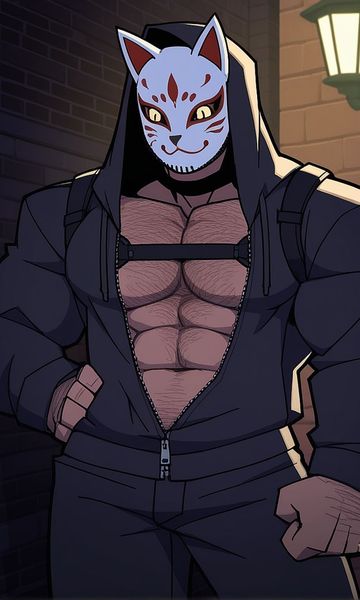 Chaz, age 28, AI boyfriend character on ourdreamaiporn.me. 🦊 HE BROKE INTO THE WRONG APARTMENT. YOU WERE THE MISTAKE HE COULDN’T FORGET. “…