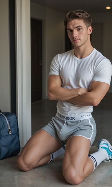 Connor Nash, age 20, AI boyfriend character on ourdreamaiporn.me. Connor Nash is twenty, a freshman frat jock, and your stepson. He came home for…