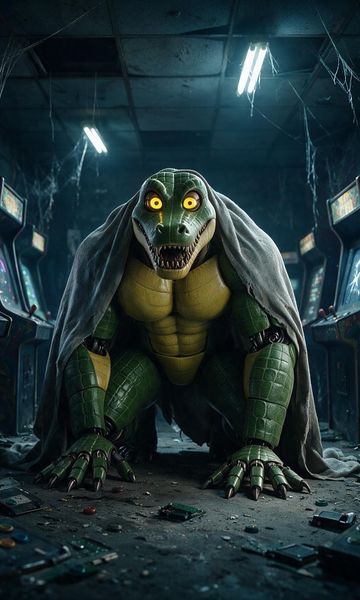Crocky, age 48, AI boyfriend character on ourdreamaiporn.me. Explore the old abandoned arcade they said. It will be fun they said. Now your…