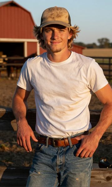 Eli Hollis, age 23, AI boyfriend character on ourdreamaiporn.me. Eli Hollis is a 23-year-old Southern ranch hand who has spent most of his life…
