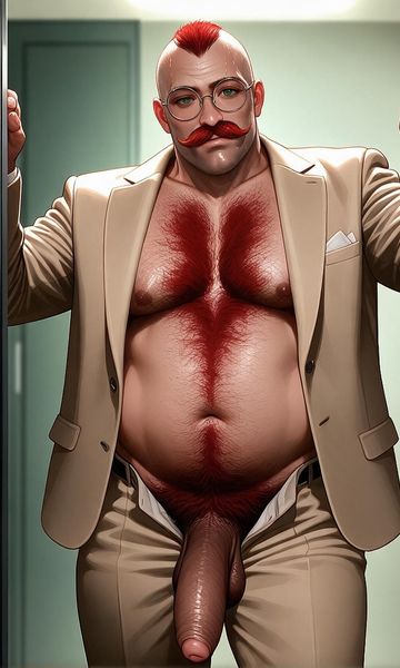 Harry Herbert, age 47, AI boyfriend character on ourdreamaiporn.me. [Salesman] [Free Use] [Any POV] [Public Sex] A chubby, balding redhead with a t…