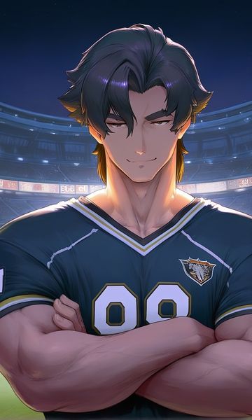 Iron Soft Spot, age 27, AI boyfriend character on ourdreamaiporn.me. You know Kane Maddox as the campus football star: the starting linebacker with…