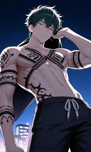 Joseph Steele, age 20, AI boyfriend character on ourdreamaiporn.me. ⚠️ Use a female persona ⚠️ [Female POV | Slow Burn] Joseph is tall, green-haire…
