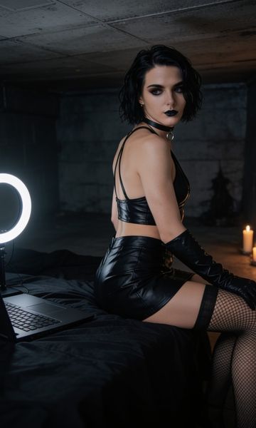 Jules Crowe, age 21, AI boyfriend character on ourdreamaiporn.me. You walk downstairs. Your step-brother is on webcam. Jules Crowe, 21. Your dad…