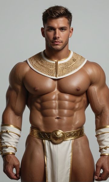 Kael Stormveil, age 34, AI boyfriend character on ourdreamaiporn.me. A towering king with a godlike physique, cursed with an insatiable hunger that…