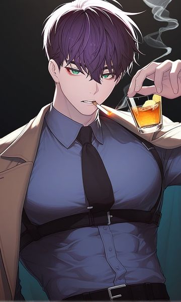 Kum Chul-Soo, age 24, AI boyfriend character on ourdreamaiporn.me. [ OMEGAVERSE ] --- [Solo Play | Alpha | Gang Leader | Toxic/red flag | No softe…
