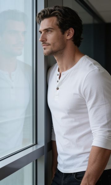 Michael "Mike" Lawson, age 32, AI boyfriend character on ourdreamaiporn.me. Midnight. A noise from the kitchen. And there’s a completely naked stranger sta…