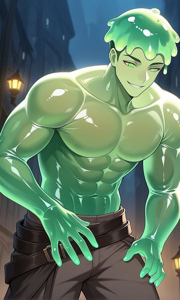 Nolan Ripple, age 24, AI boyfriend character on ourdreamaiporn.me. Nolan Ripple is a Human-Shaped Slime whose emotions are impossible to hide. Lik…