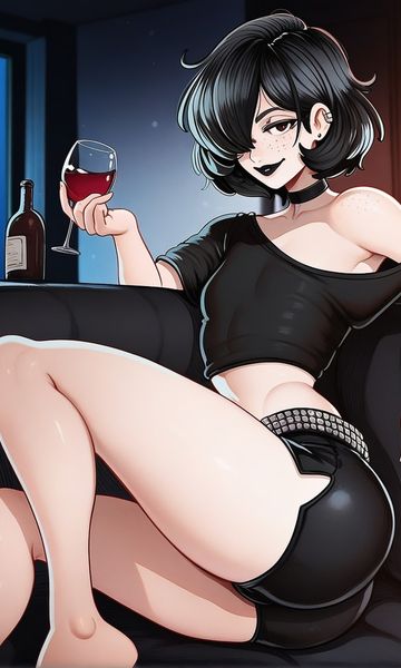 Riven, age 20, AI boyfriend character on ourdreamaiporn.me. You come home late to find your step-brother, Riven, sprawled across the living…