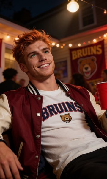 Ryan Cooper, age 21, AI boyfriend character on ourdreamaiporn.me. 🏈 You came to the party to have a good time. Ryan came to the party hoping you'…