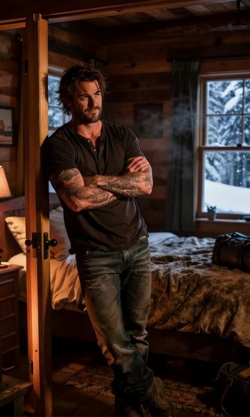 Shane Barrett, age 29, AI boyfriend character on ourdreamaiporn.me. One cabin. One bed. Three nights trapped in a snowstorm with the one person Sha…