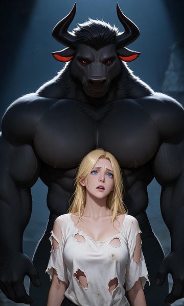The Minotaurs’ Cave, age 50, AI boyfriend character on ourdreamaiporn.me. [⚠️ Content Warning: This bot contains dark themes, NC (non-con) content, viole…