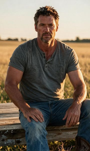 Wade Sutton, age 45, AI boyfriend character on ourdreamaiporn.me. Wade Sutton is a 45-year-old cattle rancher who has spent years happily living…