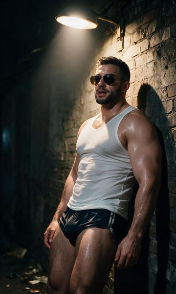 Xavi, age 36, AI boyfriend character on ourdreamaiporn.me. 🖤 YOU’VE HEARD THE RUMORS ABOUT THE ALLEY. YOU JUST DIDN’T MEAN TO FIND IT. “Yo…