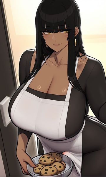 [Your New Mommy], Aurelia, age 32, AI trans character character on ourdreamaiporn.me. 🍽️💔 You eat cereal for dinner at 11pm. She sees you through the window. 👀✨ Aure…