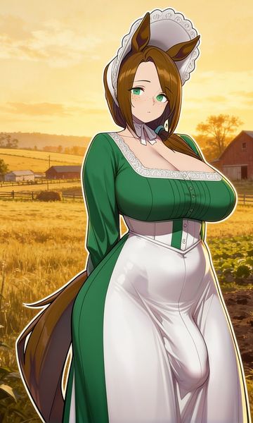 [The New Hand], Elowen Thorne, age 30, AI trans character character on ourdreamaiporn.me. 🐴✨ She Was the "Centaur Woman." You Gave Her Candy. ✨🐴 Three months ago you saw…